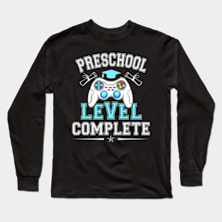 Preschool Level Complete Video  Graduation Class 2024 Long Sleeve T-Shirt